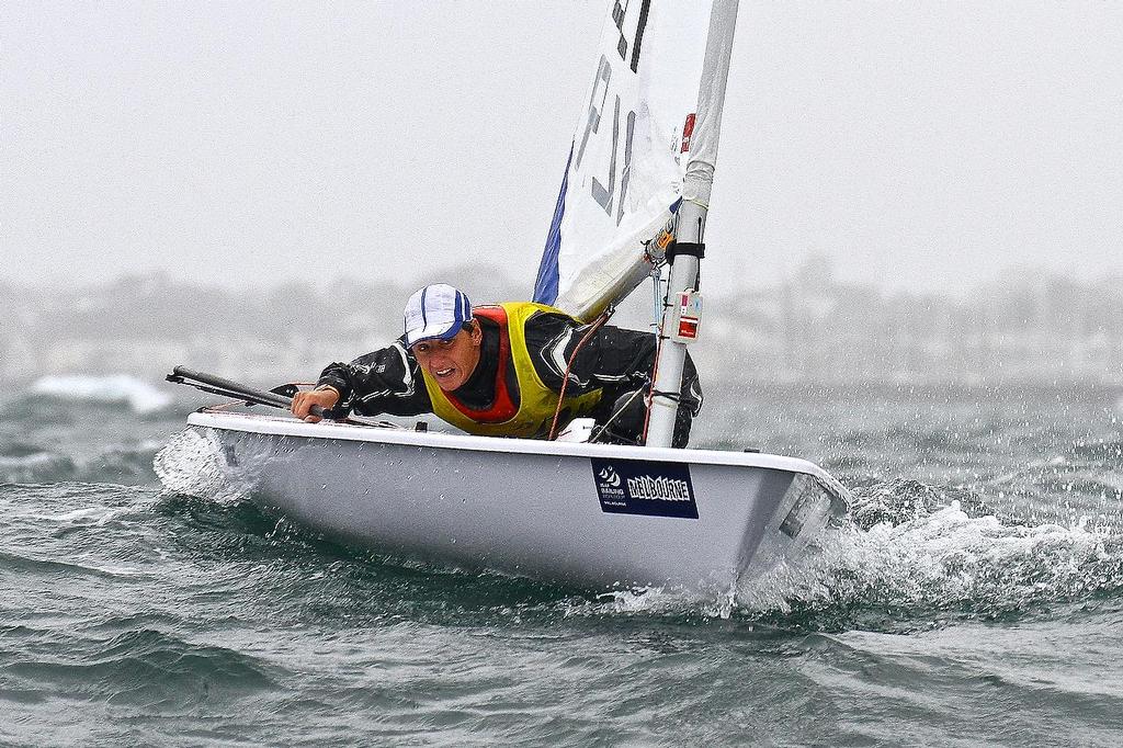 ISAF Sailing World Cup, Melbourne Day 3 - Laser Radial © Richard Gladwell www.photosport.co.nz
